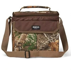 Igloo 12 Cans RealTree Camouflage Insulated Hardliner Cooler Bag NWT